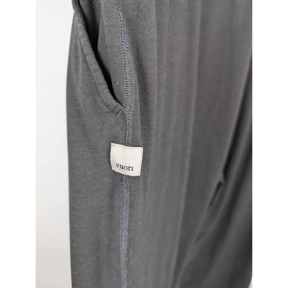 Vuori Lux Harem Jumpsuit Black XS Comfort Stretch Leisure Lounge - Picture 5 of 9